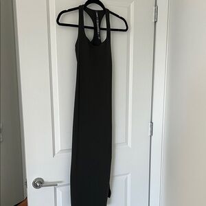 Vuori racerback midi dress with built in bra support